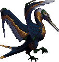 Gold Throated Muskbirdo