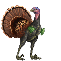 Green-Winged Skeleturkey