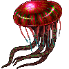 Deep Red Jellyfish