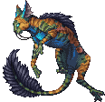 Ynxas Chiaroscuro II, Blue-Bellied Swamp Cat